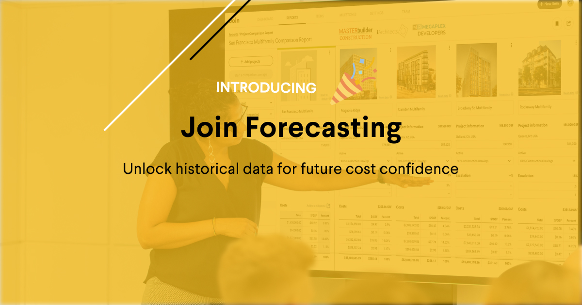 Unlock Historical Data for Future Cost Confidence with Join Forecasting